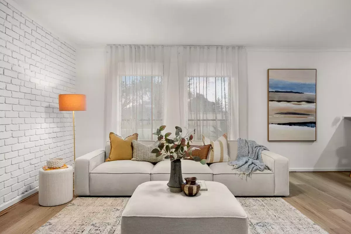 Styled Perth living room